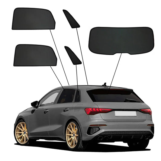 SunClip Zicht- & Zonwering passend voor Audi A3 (8Y) Sportback 2020-